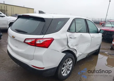 2020 Chevrolet Equinox Fwd Ls из США, поврежденный, VIN 3GNAXHEV7LS528738